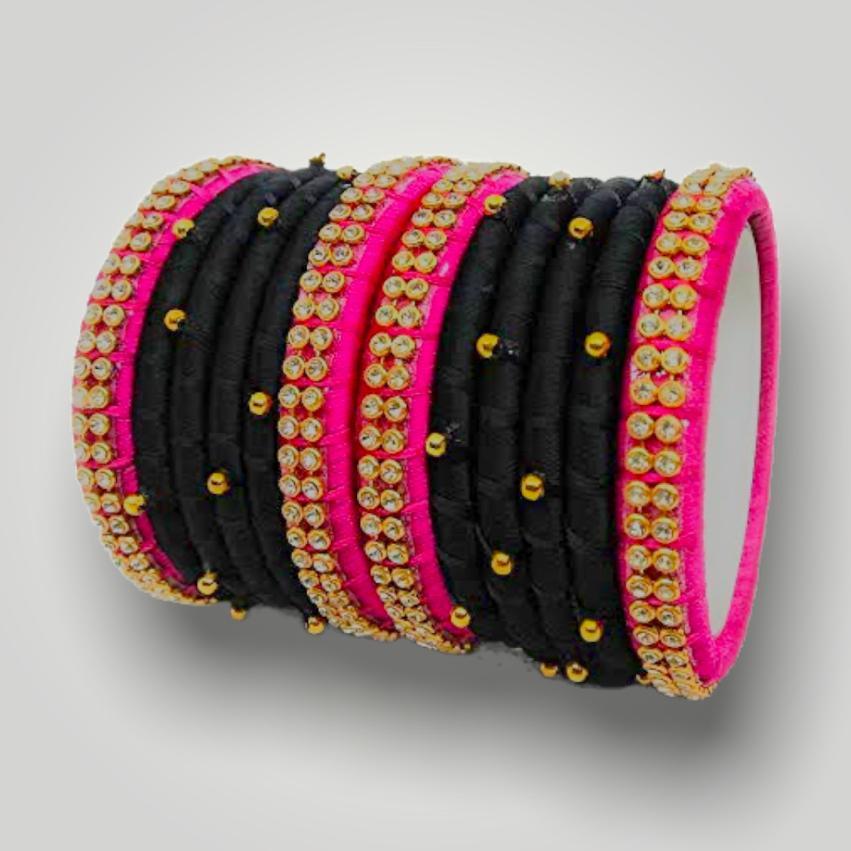 Silk thread deals bangles near me